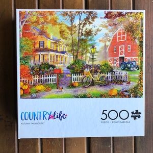 Buffalo Country Life Autumn Farmhouse Puzzle